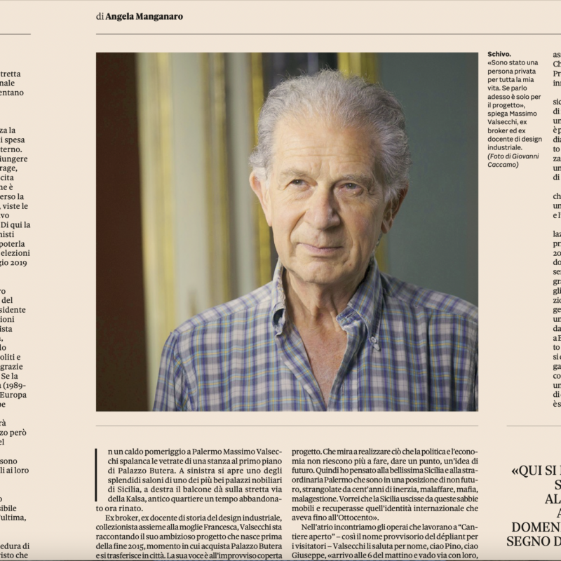 Intervista a Massimo Valsecchi – Il Sole 24 Ore