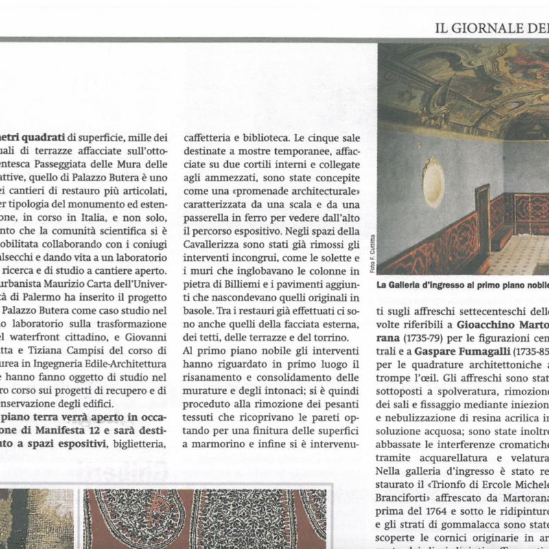 Giornale dell’Arte 02/10/2017