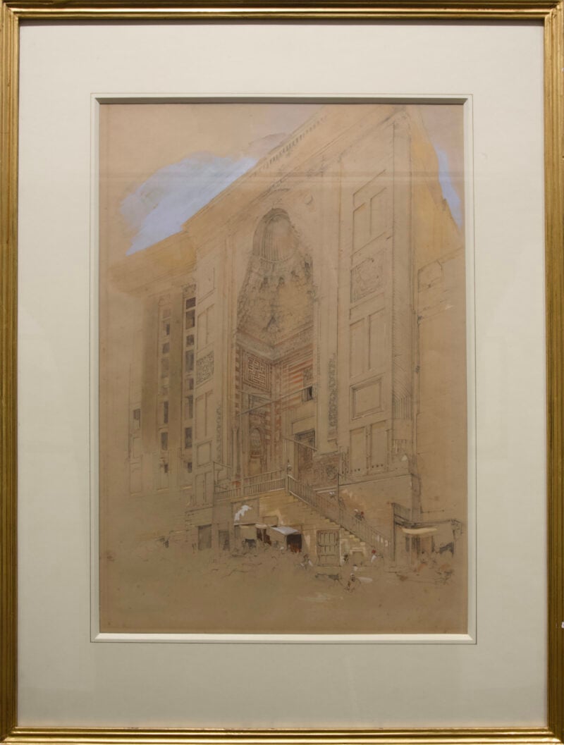 The Great Gate of the Sultan Hasan Mosque, Cairo