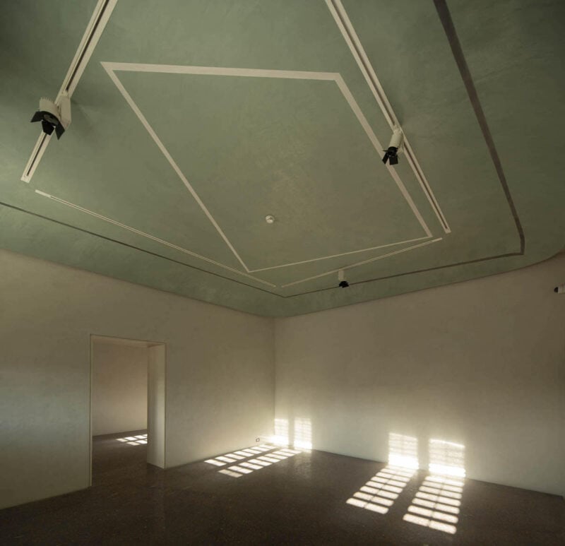 Quattro soffitti per le sale 2-5 del secondo piano