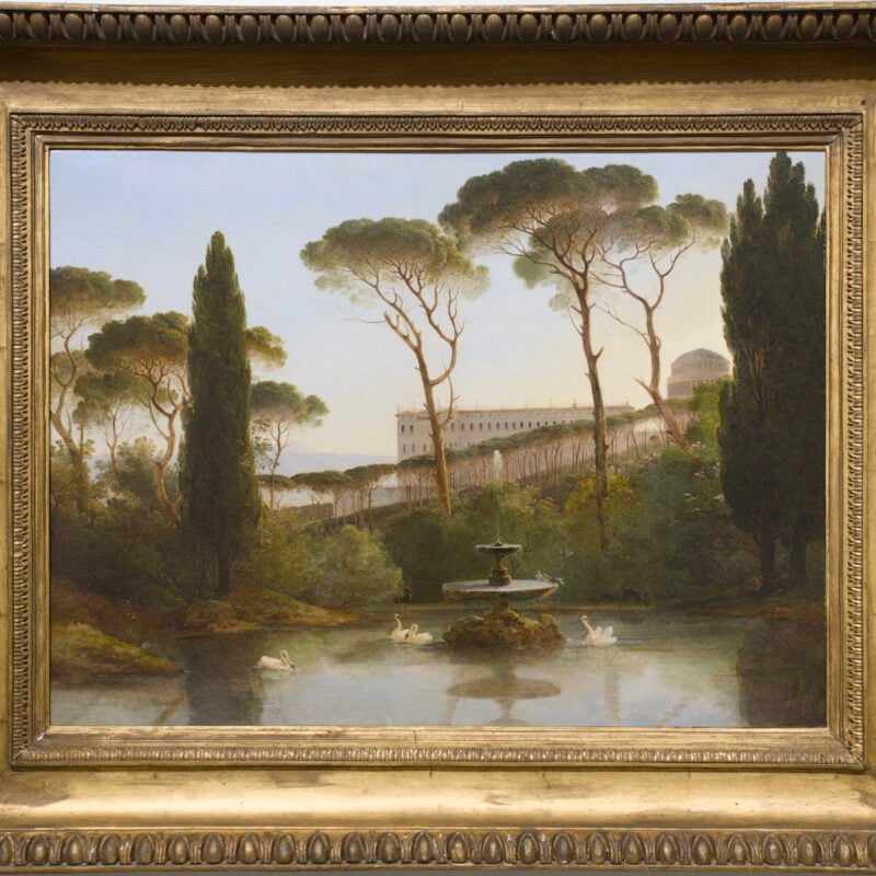 Veduta di Villa Ruffinella a Frascati